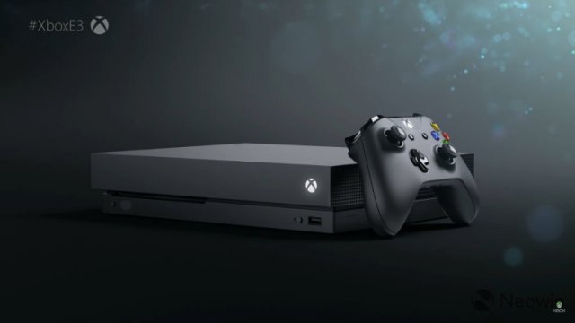 Microsoft представила консоль Xbox One X