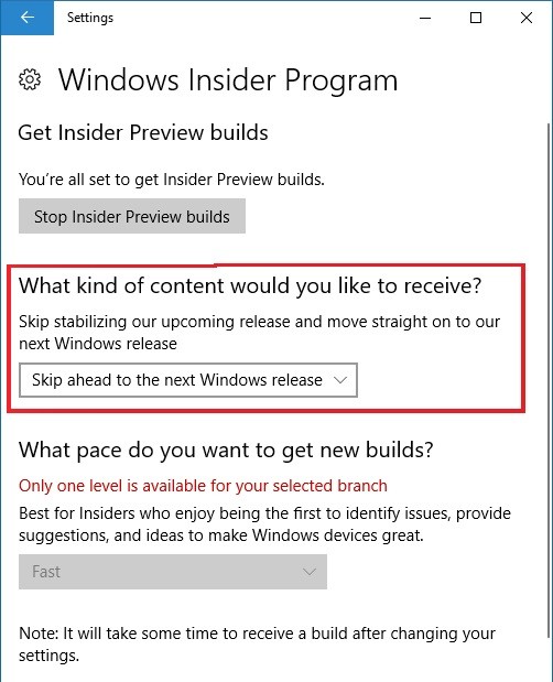 Microsoft анонсировала Skip Ahead для инсайдеров в кольце Fast