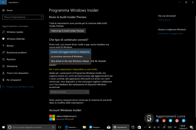 Инсайдерам Windows 10 Creators Update доступно кольцо Skip Ahead