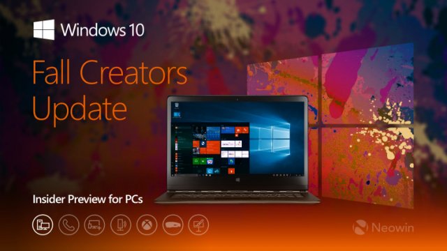 Microsoft выпустила сборку Windows 10 Build 16278 для инсайдеров кольца Slow