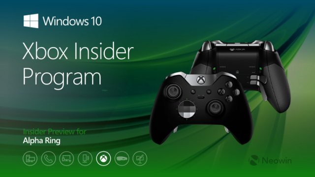 Microsoft выпустила сборку Xbox Insider Preview Build 16287 для инсайдеров в кольце Alpha