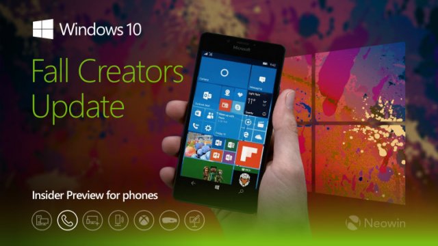 Пресс-релиз сборки Windows 10 Mobile Insider Preview Build 15252