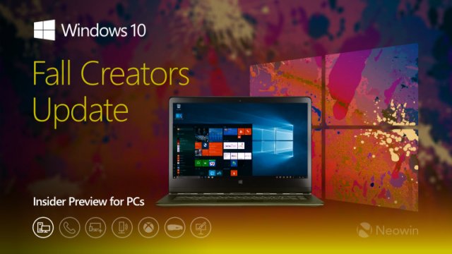 Пресс-релиз сборки Windows 10 Insider Preview Build 16296