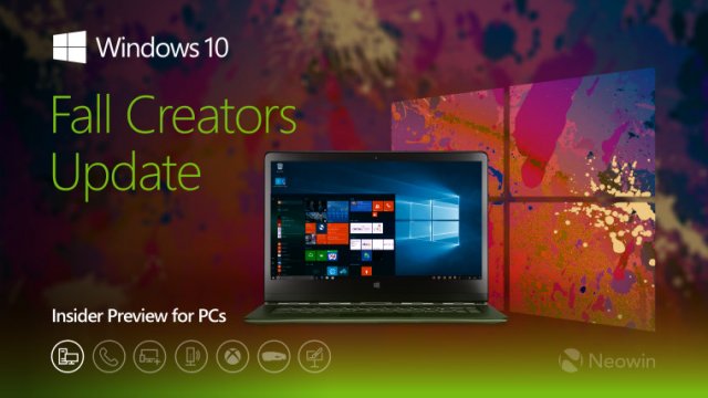 Пресс-релиз сборки Windows 10 Insider Preview Build 16299