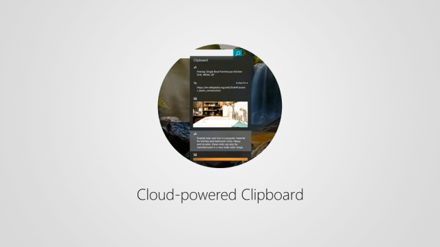 Функция Cloud Clipboard в Windows 10 Insider Preview Build 17004
