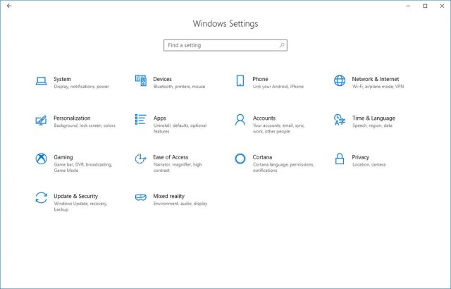 Microsoft добавит Fluent Design System в приложение «Параметры» Windows