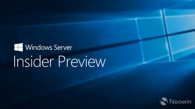 Компания Microsoft выпустила Windows Server Insider Preview Build 17046