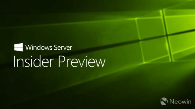 Microsoft выпустила сборку Windows Server Insider Preview Build 17074