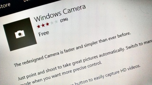 Приложение Windows Camera становится более личным в Windows 10 Build 17074