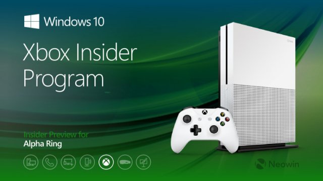 Microsoft обновила Xbox One для инсайдеров кольца Alpha
