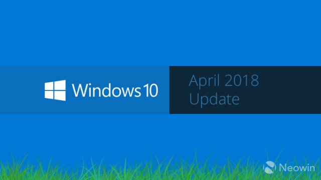 Обновление Windows 10 Version 1803 будет называться Windows 10 April 2018 Update?