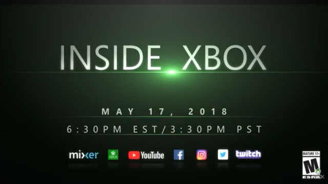 Очередной эпизод Inside Xbox пройдёт 17 мая
