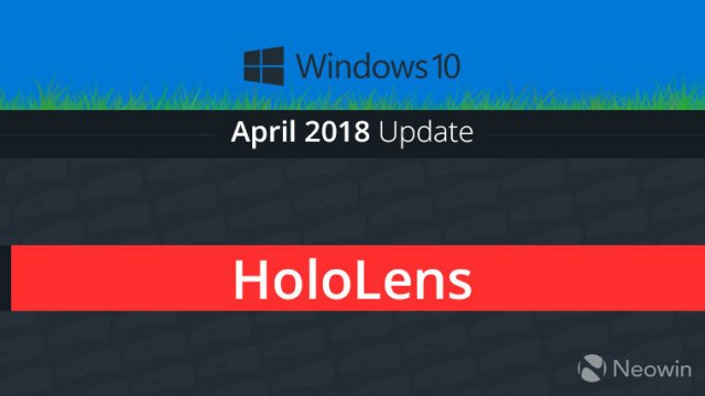 Microsoft выпустила Windows 10 April 2018 Update для HoloLens
