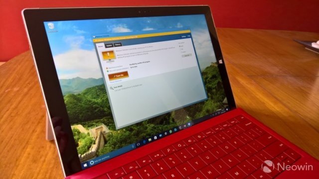 Microsoft рекламирует возможности Windows Defender
