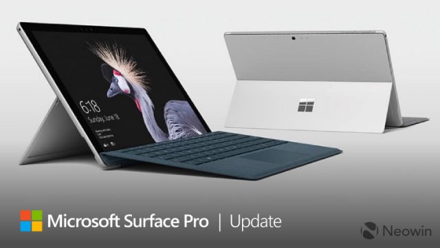 Microsoft выпустила обновление для Surface Pro