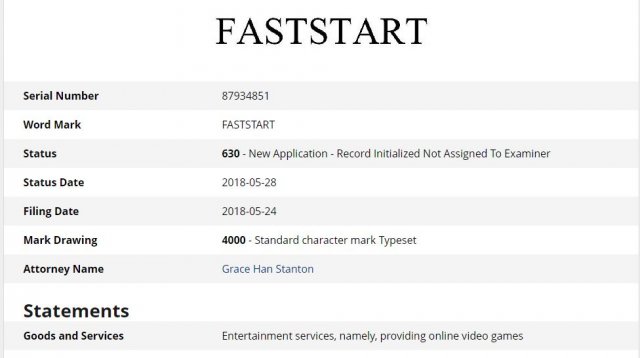 Microsoft подала заявку на торговую марку FastStart
