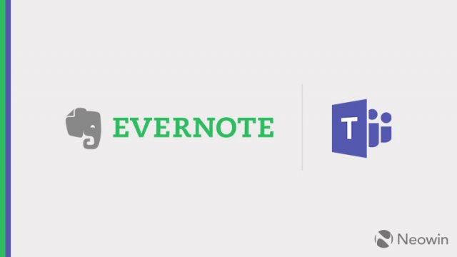 Evernote анонсировала интеграцию с Microsoft Teams