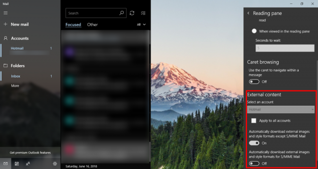 Microsoft обновила приложение «Почта и Календарь» для Windows 10