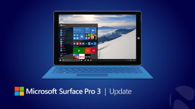 Surface Pro 3 получил обновление