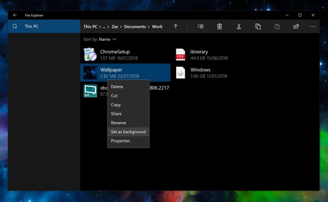 Microsoft обновила UWP File Explorer в последних сборках Windows 10 Redstone 5
