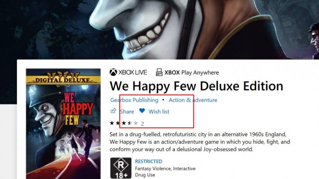 Microsoft Store получил функцию «Wish list» в Windows 10