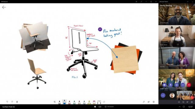 Приложение Microsoft Teams стало доступно для Surface Hub