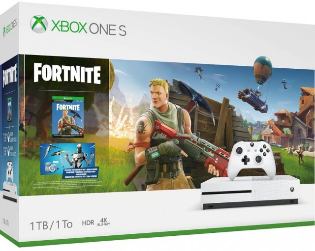 Компания Microsoft анонсировала бандл Xbox One S с игрой Fortnite