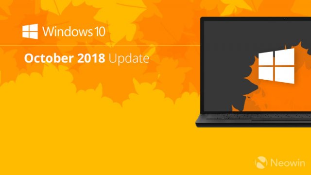 Windows 10 October 2018 Update доступно через Центр обновления Windows