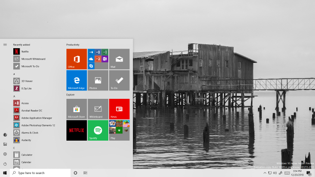 Сборка Windows 10 Build 18305 на видео