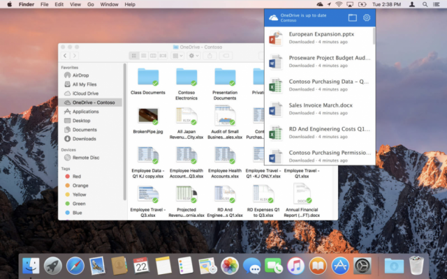 Microsoft распространяет функцию OneDrive Files On-Demand для пользователей Mac