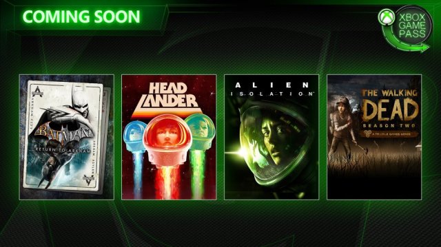 Xbox Game Pass получит очередной набор игр