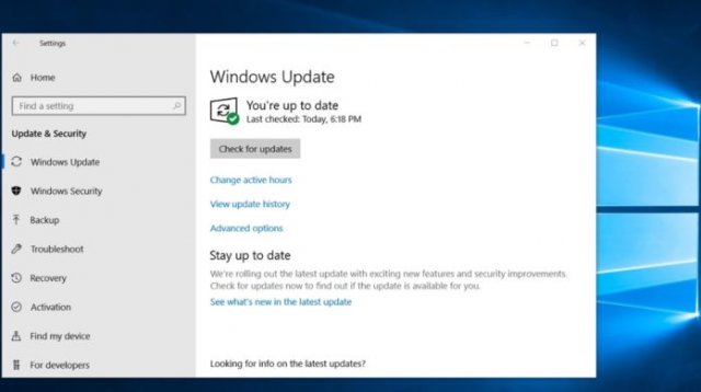 Windows 10 может автоматически удалить неудачные обновления Windows