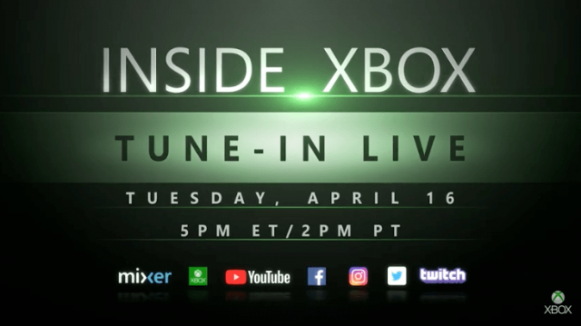 Компания Microsoft проведёт новый эпизод Inside Xbox 16 апреля
