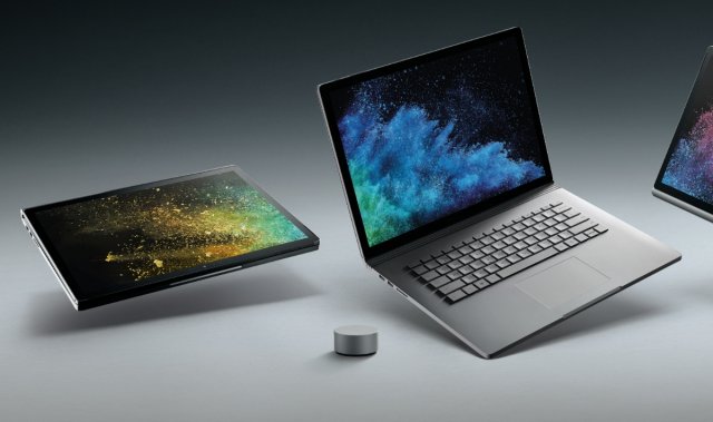 Surface Book 2 получил обновления от Intel