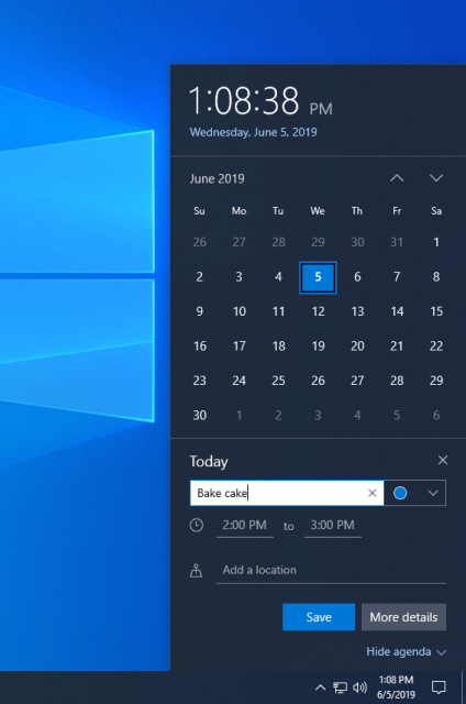 Другие функции сборки Windows 10 Insider Preview Build 18912