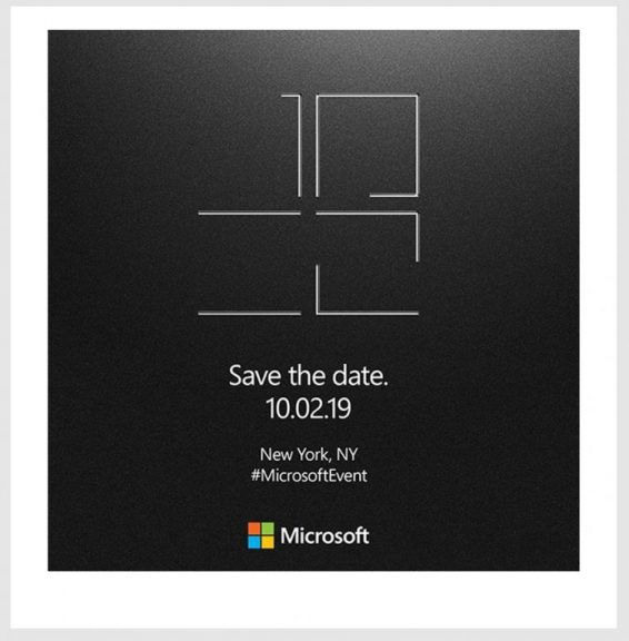 Microsoft проведёт мероприятие Surface 2 октября
