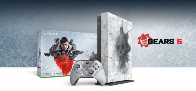 Microsoft анонсировала бандл Xbox One X Gears 5 Limited Edition