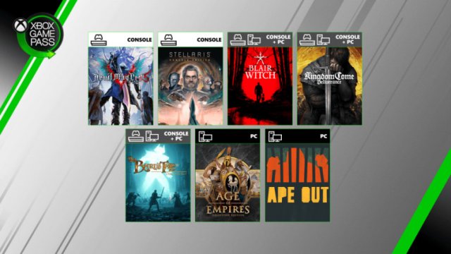 Microsoft анонсировала новые игры для подписчиков Xbox Game Pass