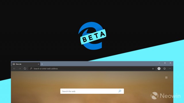 Microsoft выпустила первую сборку Microsoft Edge Beta