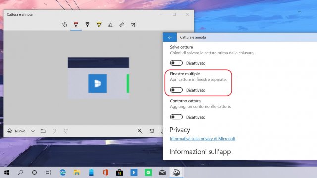 Microsoft обновила приложение Snip and Sketch для Windows 10