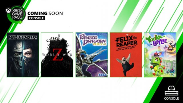Подписчики Xbox Game Pass получат новые игры в октябре