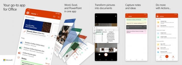 Microsoft анонсировала унифицированное приложение Office для iOS и Android