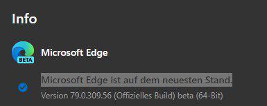 Microsoft тестирует Microsoft Edge на Chromium без метки Beta