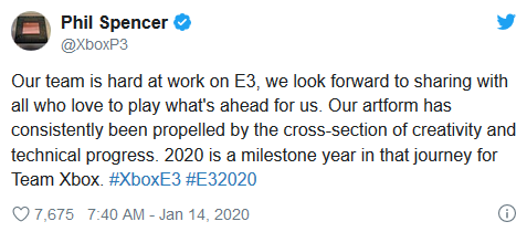 Microsoft готовится к E3 2020