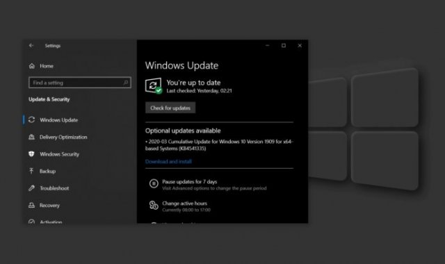 Некоторые пользователи не могут установить последнее необязательное обновление для Windows 10