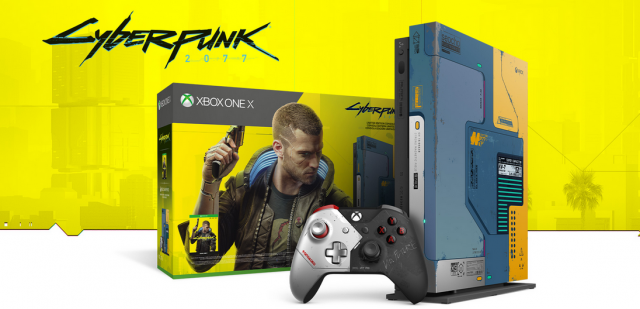 Microsoft анонсировала бандл Xbox One X Cyberpunk 2077 Limited Edition