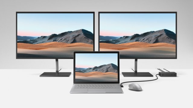 Microsoft выпустила Surface Dock 2 и USB-C Travel Hub