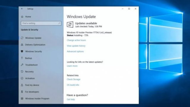 Windows 10 20H2 будет незначительным релизом