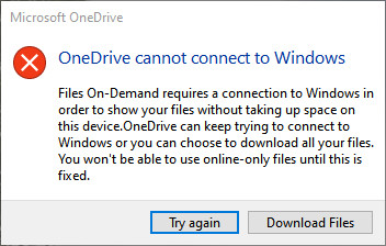 Windows 10 May 2020 Update ломает функцию OneDrive Files On-Demand для некоторых пользователей