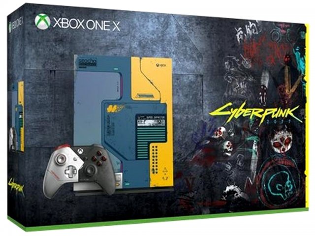 Бандл Xbox One X Cyberpunk 2077 Limited Edition доступен для покупки